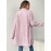 Womens Luxurious Teddy Coat - Stylish Double-Breasted Design with Fashion Lapel - Insulated Thermal Long Sleeves for Winter - Cozy Textured Wardrobe Staple Outwear