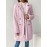 Womens Luxurious Teddy Coat - Stylish Double-Breasted Design with Fashion Lapel - Insulated Thermal Long Sleeves for Winter - Cozy Textured Wardrobe Staple Outwear