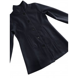 Stylish Solid-Colored Single Breasted Coat - Warm and Cozy Casual Long Sleeve Fall and Winter Outerwear for Women - Soft and Comfortable Fabric, Classic Design, Versatile and Timeless Style, Perfect for Daily Life, Work, and Outdoor Activities