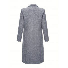 Timeless Classic Double Breasted Trench Coat - Water Resistant, Long Sleeve, Belted, Casual Outerwear for Women - Perfect for Rainy Days, Daily Commute, and Business Casual Occasions