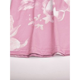 Long Sleeveless Spaghetti Strap Floral Print Slingback Dress - Sexy Beach Style, Regular Fit, Micro Elasticity, Machine Washable, Polyester Fabric - Perfect for Adult Women