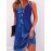Flirty Floral Print Sleeveless Midi Dress - Effortlessly Chic Casual Style - Feminine Notched Neckline - Perfect for Summer Wardrobe - Womens Clothing