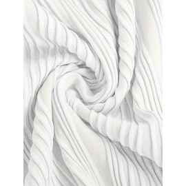 Chic Wavy Stripe V-Neck Sleeveless Mini Dress - Fashionable Womens Clothing for Casual Chic Style
