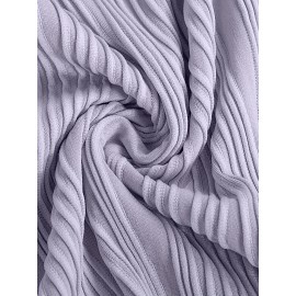 Chic Wavy Stripe V-Neck Sleeveless Mini Dress - Fashionable Womens Clothing for Casual Chic Style