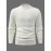 Comfortable Mens Knitted Pullover Sweater - Stylish & Warm with Mid Stretch Round Neck - All-Match Fall Winter Essential for Cool Days