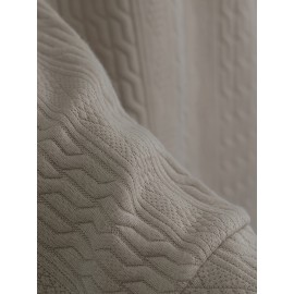 Cozy Cable Knit Sweater - Men's Casual Warm Loose Fit V Neck Pullover Sweater for Fall Winter - Soft Cotton Blend, Slightly Stretchy, Old Money Style, Perfect for Outdoor Activities