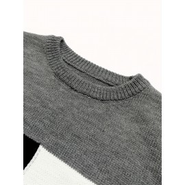 Soft and Cozy Mens Casual Pullover Knit Sweater - Warm, Lightweight, and Breathable - Perfect for Everyday Wear, Not Including Shirt