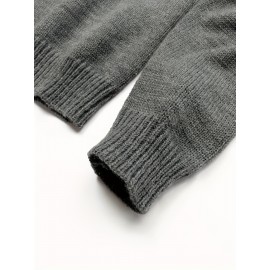 Soft and Cozy Mens Casual Pullover Knit Sweater - Warm, Lightweight, and Breathable - Perfect for Everyday Wear, Not Including Shirt