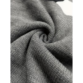 Soft and Cozy Mens Casual Pullover Knit Sweater - Warm, Lightweight, and Breathable - Perfect for Everyday Wear, Not Including Shirt