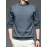 CozyFit Knitted Sweater - Soft, Warm, Slightly Stretchy Crew Neck Pullover for Men - Perfect for Fall and Winter Seasons, Casual Daily Wear, and Outdoor Activities