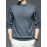 CozyFit Knitted Sweater - Soft, Warm, Slightly Stretchy Crew Neck Pullover for Men - Perfect for Fall and Winter Seasons, Casual Daily Wear, and Outdoor Activities