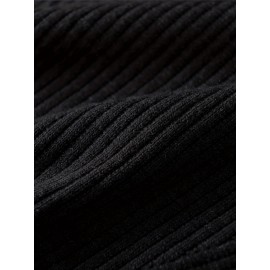 Men's Warm Wool-Blend V-Neck Knit Vest - Comfy Preppy Style Sleeveless Pullover Sweater for Layering
