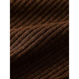 Men's Warm Wool-Blend V-Neck Knit Vest - Comfy Preppy Style Sleeveless Pullover Sweater for Layering