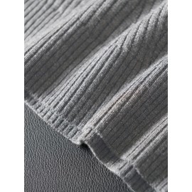 Men's Warm Wool-Blend V-Neck Knit Vest - Comfy Preppy Style Sleeveless Pullover Sweater for Layering