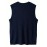 Men's Warm Wool-Blend V-Neck Knit Vest - Comfy Preppy Style Sleeveless Pullover Sweater for Layering