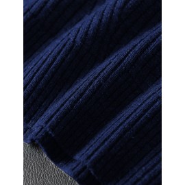 Men's Warm Wool-Blend V-Neck Knit Vest - Comfy Preppy Style Sleeveless Pullover Sweater for Layering
