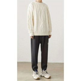 Cozy Winter Knit Pullover Sweater for Men - Soft, Warm, and Trendy - Perfect for Casual Daily Wear, Outdoor Activities, and Gift Giving