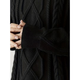 Cozy Winter Knit Pullover Sweater for Men - Soft, Warm, and Trendy - Perfect for Casual Daily Wear, Outdoor Activities, and Gift Giving