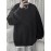 Men's Cozy Solid Knit Pullover - Breathable Long Sleeve Crew Neck Top for Outdoor Activities and Casual Wear - Soft, Lightweight, and Versatile