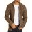 Mens Shawl Neck Cardigan Sweater Cable Knit Zip Up Closure with Pockets Winter Jacket Outerwear