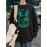 Men's Loose Cartoon Rabbit Graphic Print Knitted Pullover, Casual Long Sleeve Crew Neck Sweater For Fall Winter