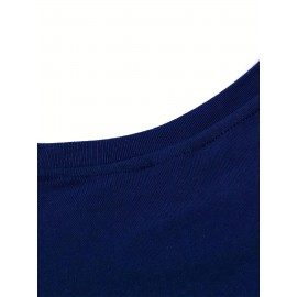 Plus Size Men's Graphic Tees - Ultra Comfy, Stretchy, Breathable, Moisture-Wicking T-Shirts for Summer - Oversized, Loose Fit, Casual Wear for Outdoor Activities