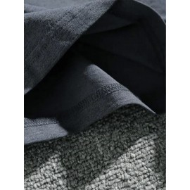 Plus Size Mens Fashion-Forward Letter Pattern T-Shirt - breathable, Summer Outdoor Wear - Perfect Gift for Trendsetting Gentlemen
