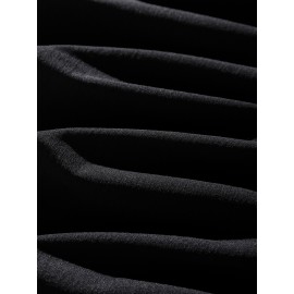 Plus Size Mens Fashion-Forward Letter Pattern T-Shirt - breathable, Summer Outdoor Wear - Perfect Gift for Trendsetting Gentlemen