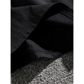 Plus Size Mens Fashion-Forward Letter Pattern T-Shirt - breathable, Summer Outdoor Wear - Perfect Gift for Trendsetting Gentlemen