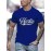 Plus Size Street Style Men's Fashion Graphic Novelty Tee, Trendy Casual Cool Top, Men Clothing