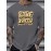 Plus Size 'Rare Breed' Casual Tee for Men - Comfortable, Stretchy, All-Season Crew Neck Top, Easy-Care