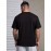 Plus Size Men's Trendy Cross Graphic Tees, Comfy Stretch Breathable T-shirts For Summer, Oversized Loose Men's Clothings