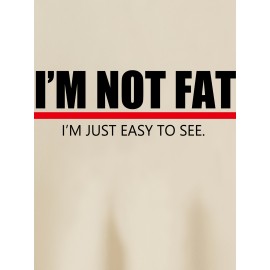 Men's Casual Trendy Slogan Graphic Print Comfortable Crew Neck Short Sleeve T-shirt, Oversized Loose Tees Plus Size Women & Men Clothes Best Sellers Gifts
