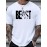 Plus Size Beast Print Casual Tee - Breathable, Comfy, Short Sleeve Summer T-Shirt for Men - Relaxed Fit, Soft Fabric, Vibrant Graphic Print