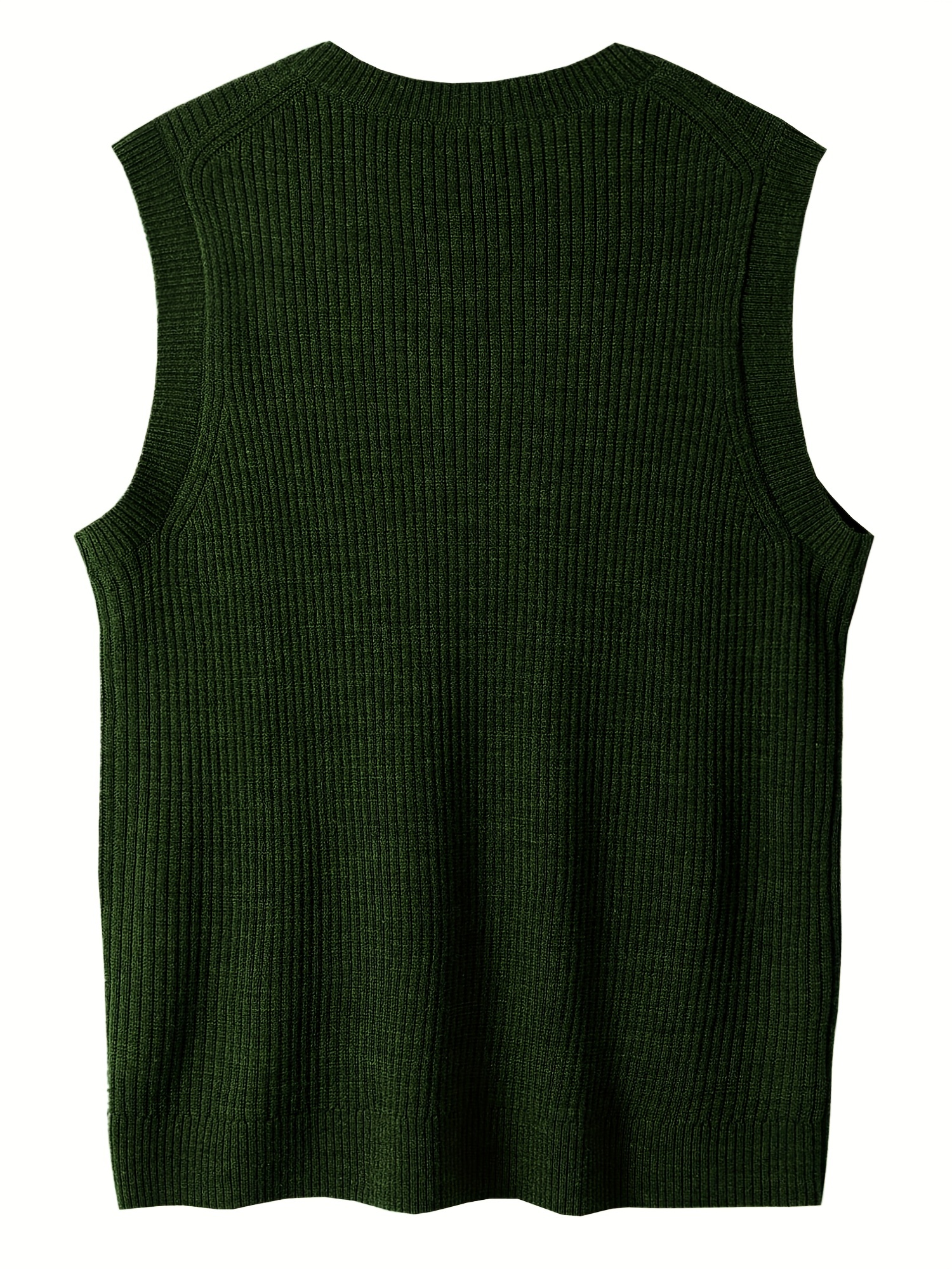 mens v neck sweater vest pullover solid color sleeveless sweaters vest details 10