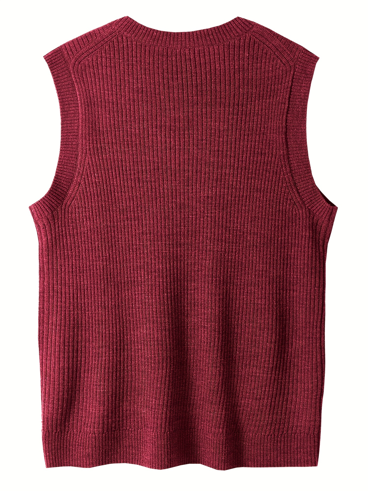 mens v neck sweater vest pullover solid color sleeveless sweaters vest details 16