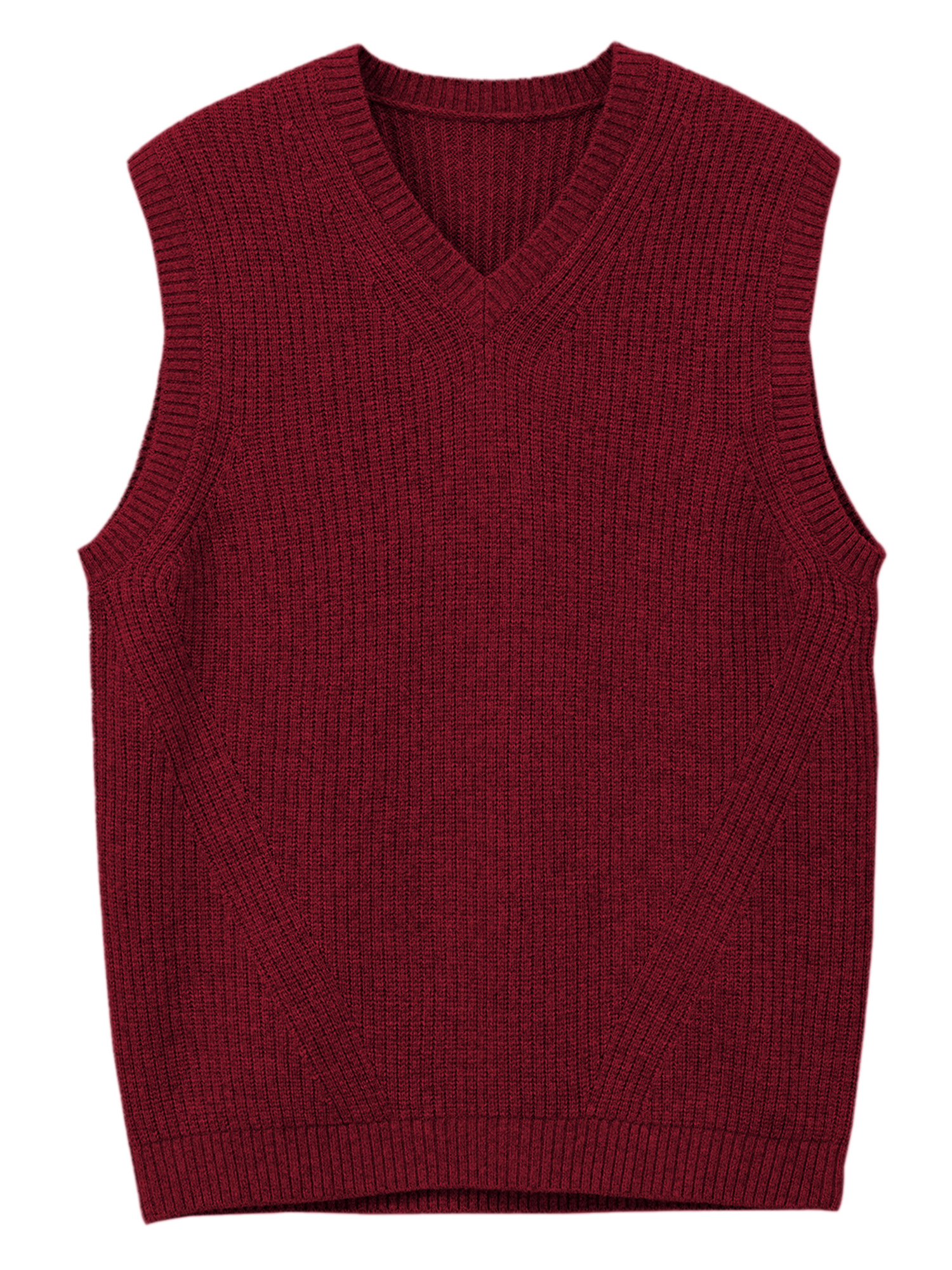 mens v neck sweater vest pullover solid color sleeveless sweaters vest details 17